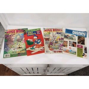 Vintage Disney Comic Book Lot